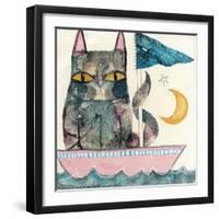 By the Light of the Moon-Wyanne-Framed Premium Giclee Print