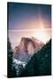 By The Moonlight, Half Dome, Yosemite National Park, Hiking Outdoors-Vincent James-Stretched Canvas