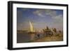 By the Nile-L?on Adolphe Auguste Belly-Framed Giclee Print