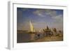 By the Nile-L?on Adolphe Auguste Belly-Framed Giclee Print