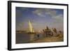 By the Nile-L?on Adolphe Auguste Belly-Framed Giclee Print