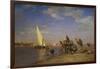 By the Nile-L?on Adolphe Auguste Belly-Framed Giclee Print