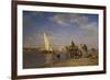 By the Nile-L?on Adolphe Auguste Belly-Framed Giclee Print