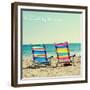 By the Ocean-Gail Peck-Framed Premium Giclee Print