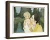 By the Pond, C.1898-Mary Cassatt-Framed Giclee Print