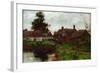 By the Pond-Henry John Yeend King-Framed Giclee Print