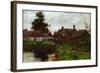 By the Pond-Henry John Yeend King-Framed Giclee Print