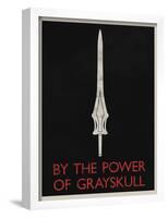 By The Power of Grayskull Retro-null-Framed Poster