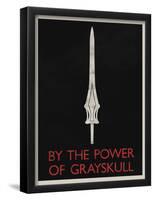 By The Power of Grayskull Retro-null-Framed Poster