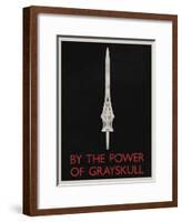 By The Power of Grayskull Retro-null-Framed Poster