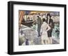 By the Quay-Christopher Richard Wynne Nevinson-Framed Giclee Print