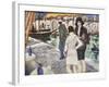 By the Quay-Christopher Richard Wynne Nevinson-Framed Giclee Print