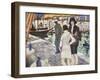 By the Quay-Christopher Richard Wynne Nevinson-Framed Giclee Print