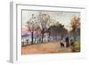 By the Ring, Hyde Park: Evening-Rose Maynard Barton-Framed Giclee Print