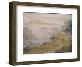 By the River; a Bord De La Riviere-Anna Boch-Framed Giclee Print