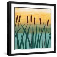 By The River-Herb Dickinson-Framed Photographic Print