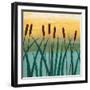 By The River-Herb Dickinson-Framed Photographic Print