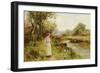 By the River-Ernest Walbourn-Framed Giclee Print