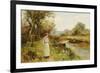 By the River-Ernest Walbourn-Framed Giclee Print