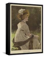 By the River-Robert James Gordon-Framed Stretched Canvas