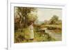 By the River-Ernest Walbourn-Framed Giclee Print