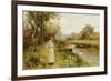 By the River-Ernest Walbourn-Framed Giclee Print