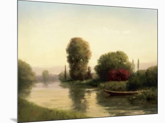 By the Riverside-Udell-Mounted Art Print