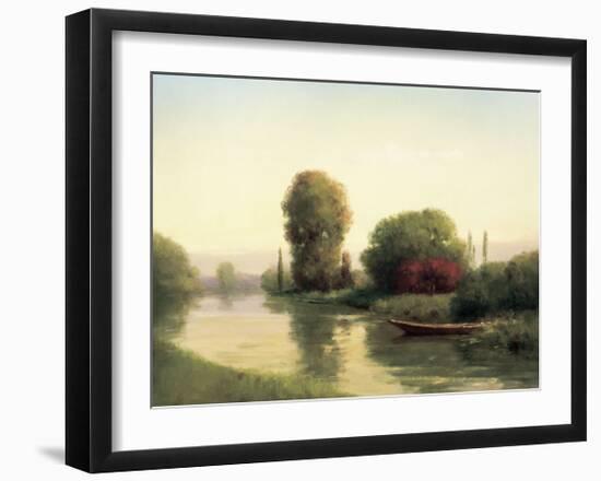 By the Riverside-Udell-Framed Giclee Print