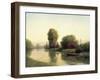 By the Riverside-Udell-Framed Giclee Print