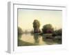 By the Riverside-Udell-Framed Giclee Print