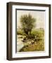 By the Riverside-Emile Claus-Framed Giclee Print