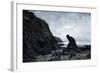 By the Rocks at Low Tide, 1878-Emmanuel Lansyer-Framed Giclee Print