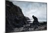 By the Rocks at Low Tide, 1878-Emmanuel Lansyer-Mounted Premium Giclee Print