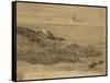 By the Sea; Au Bord De La Mer-Claude Monet-Framed Stretched Canvas