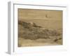 By the Sea; Au Bord De La Mer-Claude Monet-Framed Giclee Print