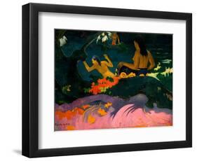 By the Sea (Fatata Te Mit)-Paul Gauguin-Framed Giclee Print