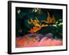 By the Sea (Fatata Te Mit)-Paul Gauguin-Framed Giclee Print