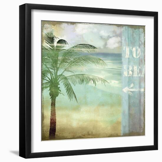 By the Sea III-Sasha-Framed Giclee Print