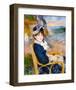 By the Sea Shore-Pierre-Auguste Renoir-Framed Giclee Print