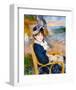 By the Sea Shore-Pierre-Auguste Renoir-Framed Giclee Print