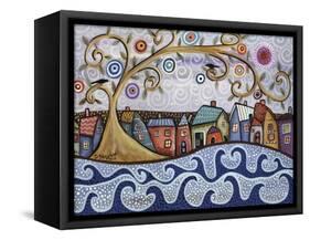 By the Sea-Karla Gerard-Framed Stretched Canvas