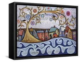 By the Sea-Karla Gerard-Framed Stretched Canvas