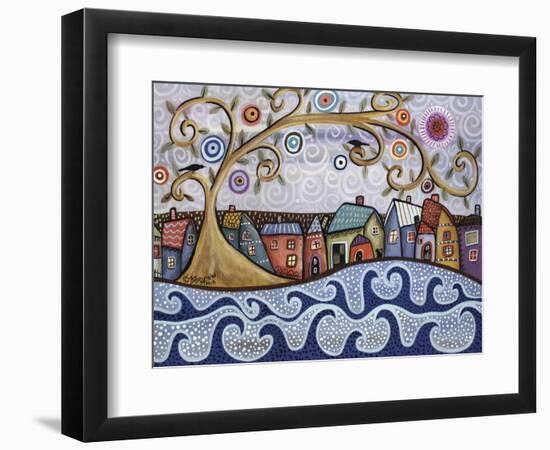 By the Sea-Karla Gerard-Framed Giclee Print