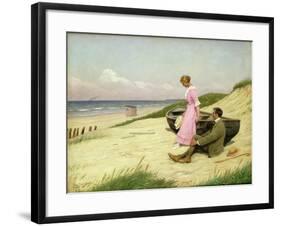 By the Sea-Povl Steffensen-Framed Giclee Print