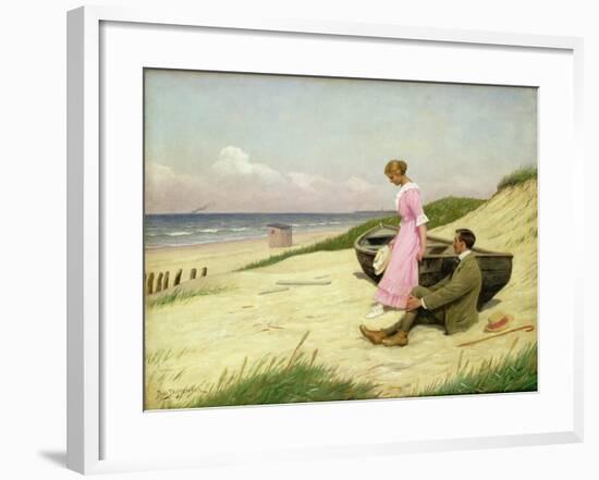 By the Sea-Povl Steffensen-Framed Giclee Print