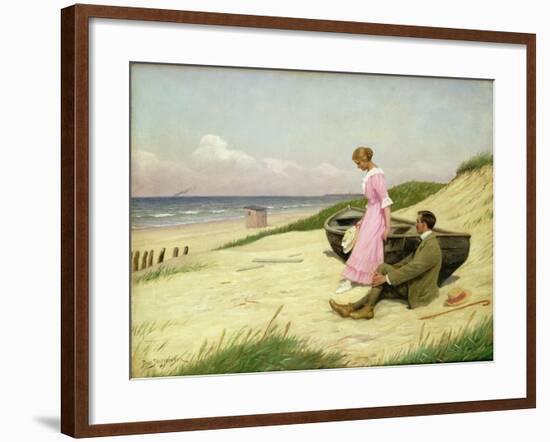 By the Sea-Povl Steffensen-Framed Giclee Print