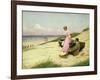 By the Sea-Povl Steffensen-Framed Giclee Print