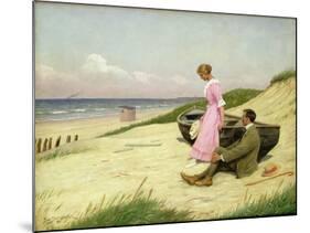 By the Sea-Povl Steffensen-Mounted Giclee Print