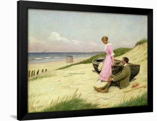 By the Sea-Povl Steffensen-Framed Giclee Print