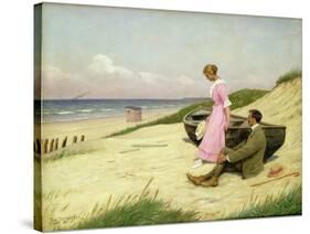 By the Sea-Povl Steffensen-Stretched Canvas